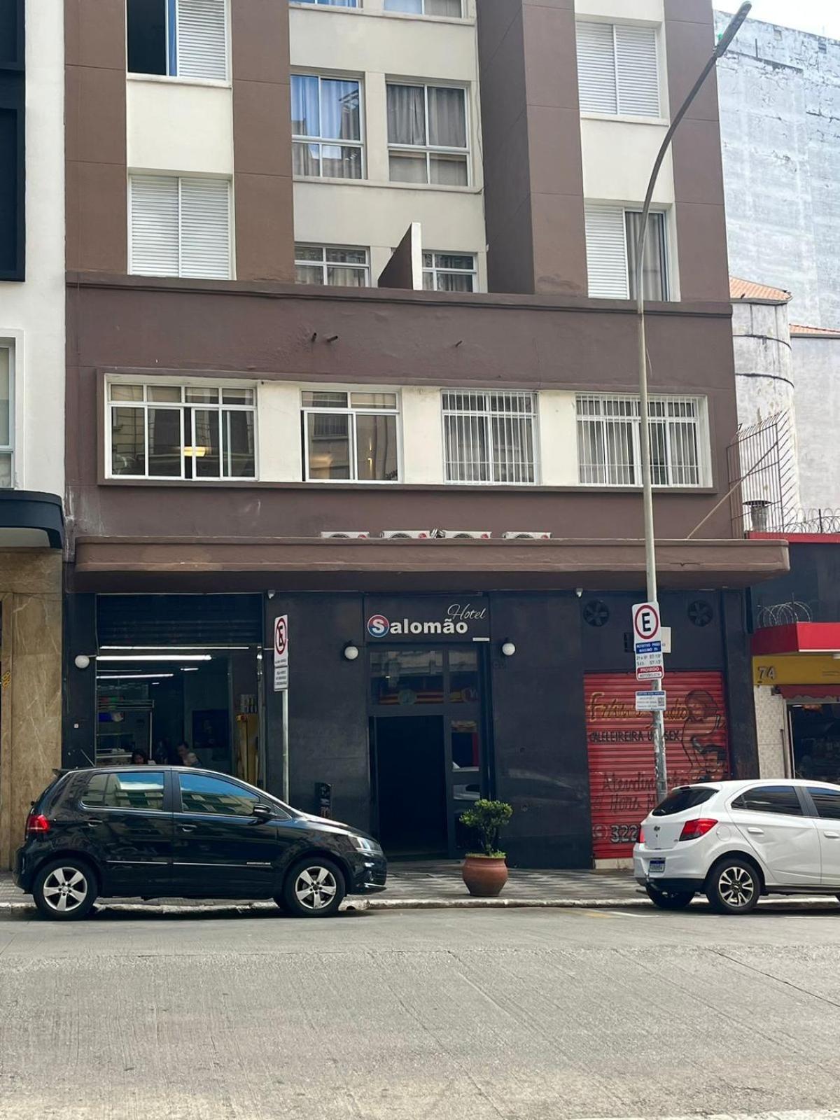 Hotel Salomao - Proximo A 25 De Marco, Bom Retiro, Bras E Rua Santa Efigenia, A 2 Minutos Do Mirante Sampa Sky E Pista De Skate Anhangabau Сао Паоло Екстериор снимка
