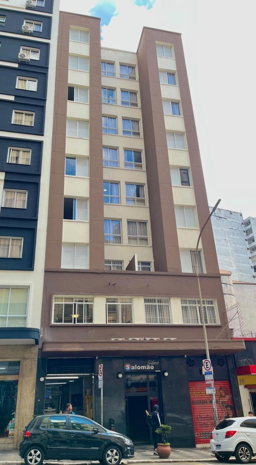Hotel Salomao - Proximo A 25 De Marco, Bom Retiro, Bras E Rua Santa Efigenia, A 2 Minutos Do Mirante Sampa Sky E Pista De Skate Anhangabau Сао Паоло Екстериор снимка
