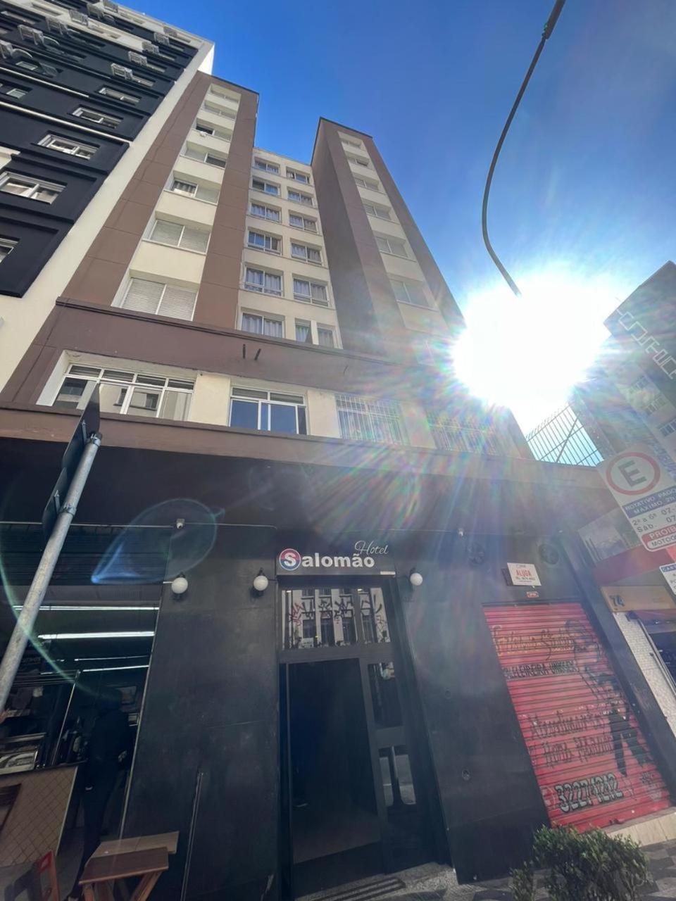 Hotel Salomao - Proximo A 25 De Marco, Bom Retiro, Bras E Rua Santa Efigenia, A 2 Minutos Do Mirante Sampa Sky E Pista De Skate Anhangabau Сао Паоло Екстериор снимка